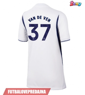 Lacne Ženy Futbalové dres Tottenham Hotspur Micky van de Ven #37 2026-27 Krátky Rukáv - Domáci